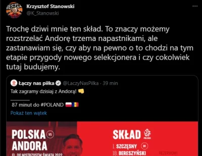 JanSebastianCadillac - Zakolak nie przestaje się kompromitować XDDD
#weszlo #mecz #r...