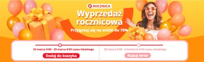 AliPaczka - Hej, już jutro rano startuje wyprzedaż z okazji urodzin #aliexpress :)
W...