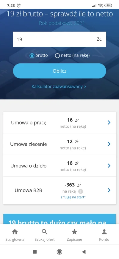 Silimarillo - Czy ja właśnie widzę, że stawka godzinowa netto na umowie zlecenie jest...