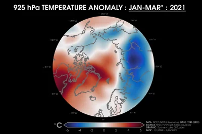 Fake_R - Anomalie temperaturowe (względem średniej 1981-2010) w Grenlandii i w części...