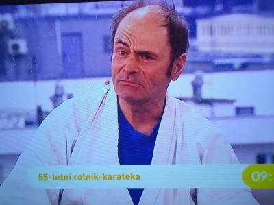 damian89 - #TVN #telewizja #dziendobrytvn
Rolnik karateka, co się dzieje. Jakie on r...