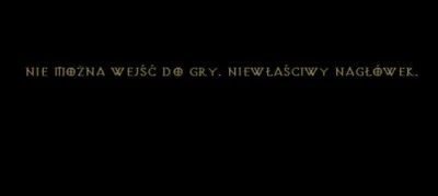 ZRAA - Miał ktoś może taki komunikat w plugy 14.01 ? Wczoraj jeszcze wszystko działał...