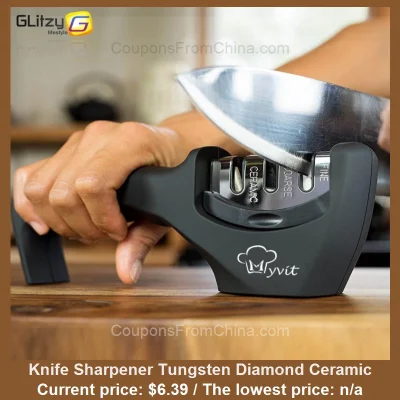 n____S - Knife Sharpener Tungsten Diamond Ceramic dostępny jest za $6.39 w Aliexpress...