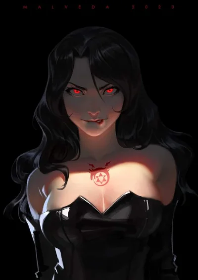 Amenotejiikara - #randomanimeshit #fullmetalalchemist #lust #anime