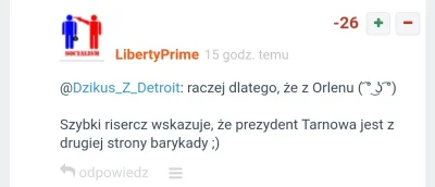 costamwiem - @LibertyPrime: sam właśnie insynuowałeś że prezydent miasta mógł wydać t...