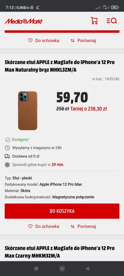 Clearmont - Oryginalne skórzane etui do iPhone 12 Pro Max za mniej niż 60 zł: 

htt...