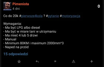 XIONCCIMORDE_LIZAL - > @RandomowyJanusz Najgorsza zaraza dróg. Jedzie ci jakimś #!$%@...