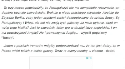 Milanello - Jan Tomaszewski chce żeby Boniek siłą dokoptował Polaka do sztabu Paulo S...