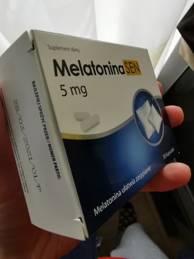 Borealny - Czy można stosować melatoninę po terminie? Niby to tylko suplement, ale to...