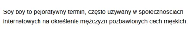 William2290 - Soyboy definicja. Idealnie pasuje do pewnej osoby, która pewnie właśnie...