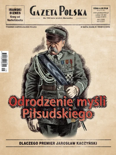 n.....m - Co oni mają z tym Piłsudskim? Ale okładka nie tylko bekowa. "Gazeta Polska"...