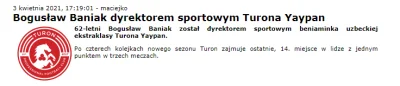 Lolenson1888 - News dnia szanowni Państwo. Znany polski trener i działacz, 62-letni B...