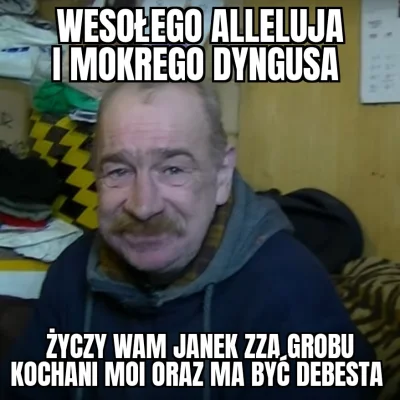 Kaz1115 - Wesołego alleluja chłopaki 
#kononowicz #patostreamy