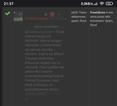 Tytanowy_Lucjan - I kolejny dowód na spam od gtw bez partnerów do kolekcji. Nawet god...