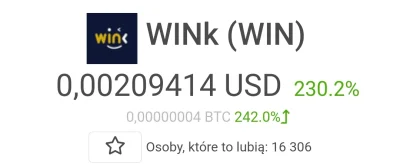 ArnoldZboczek - Mirki, przedstawiam Wam nowego #bitcoin - WINk #wink - róbcie screeny...