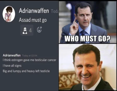 z.....a - szanuje cie Panie Assad