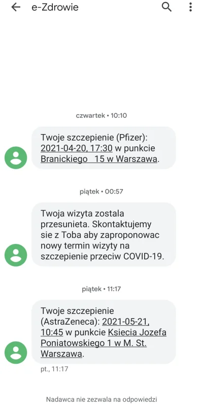 369zszywek - No proszę. Też mam 44 lata, ponadto "choroby współistniejące". 
1 kwietn...