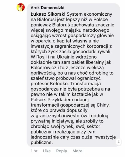 Majk_ - Białoruś jest lepsza ekonomicznie bo ma narodowy przemysł