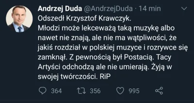 stjimmy - Odrealniony prezydent RP nie potrafi nawet złożyć kondolencji bez kompromit...