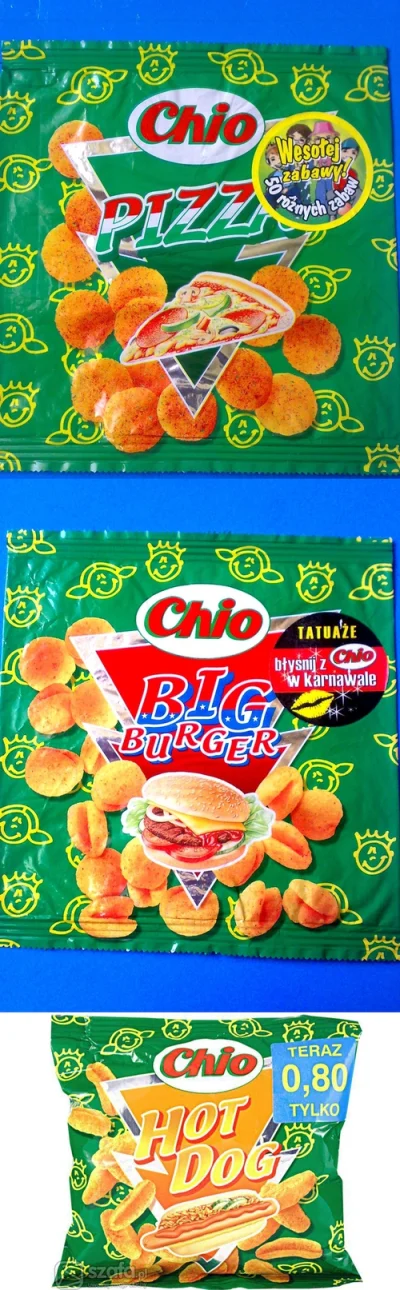 Neoqueto - @Don_kiszot: nic nie zreplikuje smaku Chio Hot Dogów, Pizzy i Big Burgerów...