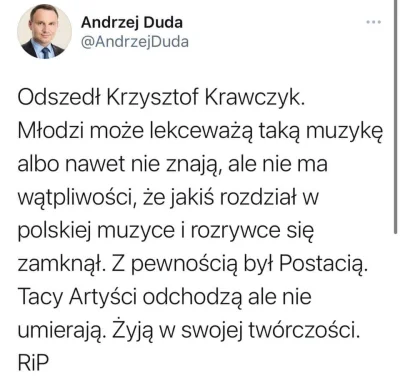 Adamerio - Andrzej jak zwykle KLASA....
#krzysztofkrawczyk #heheszki #oswiadczenie #...