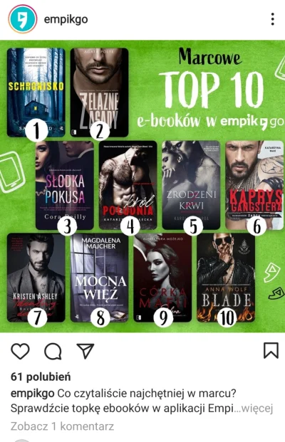 ridim - Tak patrzę na top 10 ebooków Empik w tym miesiącu i nie wierzę, większość to ...