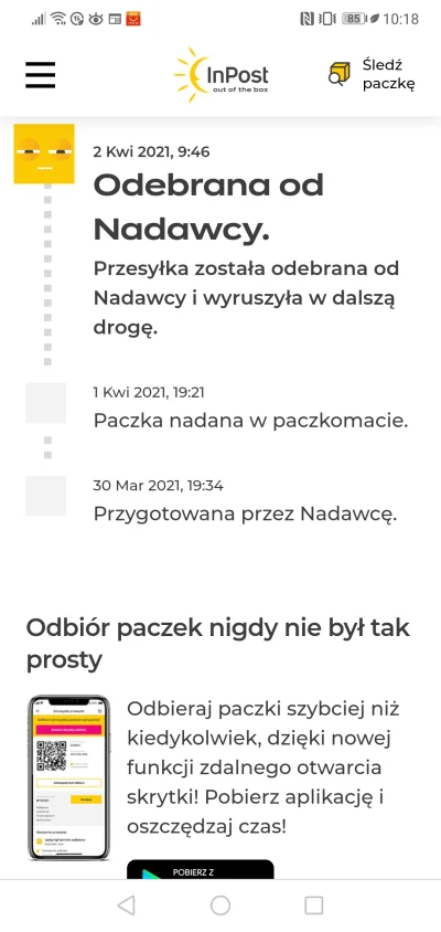 empechemik - Zaraz nerwicy dostanę, dawno nie czekałem na tak ważna paczkę, oczywiści...