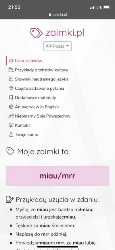 szpongiel - ...oraz jak konstruować zdania "poprawnie" dla 2137 płci xD