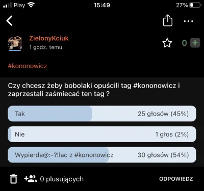 ZielonyKciuk - @Takinickk: mówię za większość