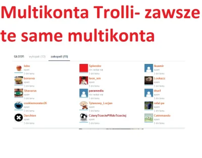 GTWiPartnerzy - Jesteś trollem który od roku bezmyślnie zakopuje treści, rozumiem że ...