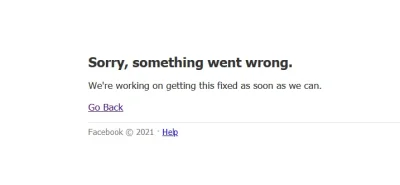 KlotzF23 - Wam też Facebook padł w #uk ?( ͡° ͜ʖ ͡°)