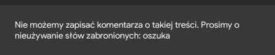 radziuxd - Na Allegro nie wolno napisać w ocenie produktu, że ma jakiś parametr "oszu...