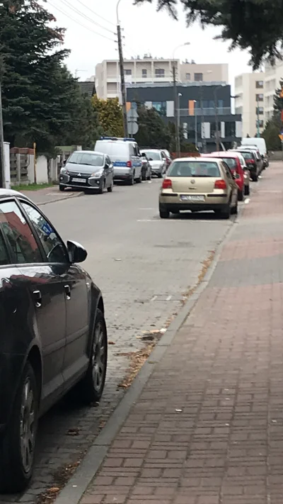 czmaja - Panowie policjanci na Grunwaldzie siedzą wygodnie w suce, zajadają chrupki i...