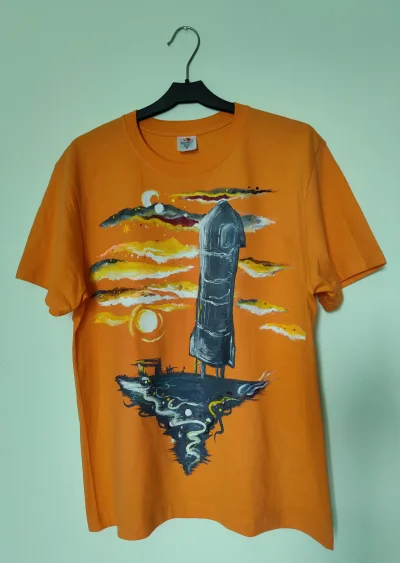hurtwish - Kolejna koszulka inspirowana rakieta space x wyleciała dziś z moje pracown...