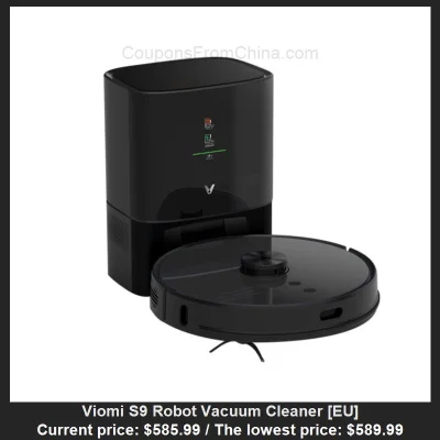 n____S - Viomi S9 Robot Vacuum Cleaner [EU] dostępny jest za $585.99 (najniższa: $589...