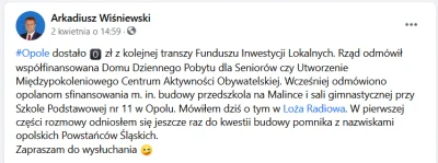 wojciech_s - W Opolu to samo... https://www.facebook.com/PrezydentOpola/posts/2948739...