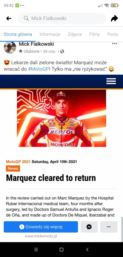 BejitaSan - Marquez wraca do MotoGP w Portimao! :D #motogp #sport