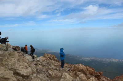 cormacson - Hej, fajna recenzja el Teide:) Tez bylem na szczycie ( wyzej niz taras). ...