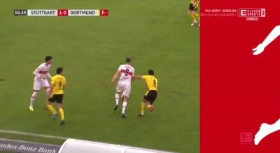 WHlTE - Stuttgart 1:0 Borussia Dortmund - Saša Kalajdžić 
#stuttgart #bvb #Bundeslig...