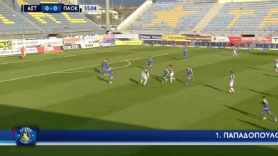 antychrust - Karol Świderski 56' (AGS Astéras Trípolis 1:1 PAOK, grecka Super League)...