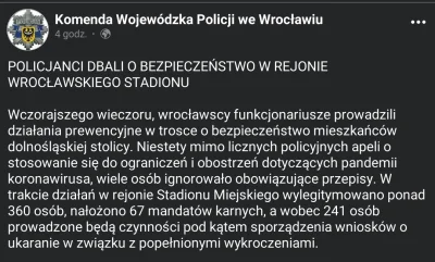 styroslaw - @mrfavor: wczoraj pod stadionem miejskim we Wrocławiu tez bardzo dzielnie...