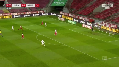 WHlTE - FC Köln 2:[3] Mainz - Leandro Barreiro 
#fckoln #mainz #bundesliga #golgif #...