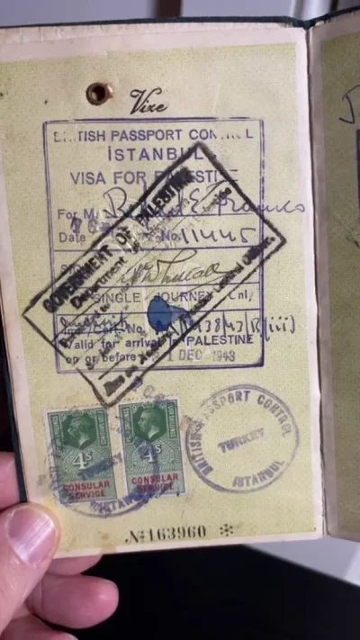 Deykun - Paszport Turcji z 1943:
Źródło na tiktoku: https://www.tiktok.com/@passport...