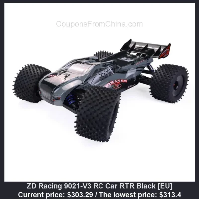 n____S - ZD Racing 9021-V3 RC Car RTR Black [EU] dostępny jest za $303.29 (najniższa ...