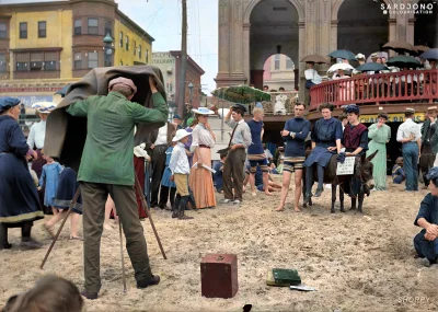 myrmekochoria - Atlantic City, 1912.

#starszezwoje - tag ze starymi grafikami, mie...