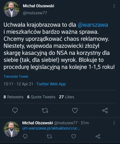 DanielPlainview - Pisowski wojewoda złośliwie blokuję wprowadzenie ustawy krajobrazow...