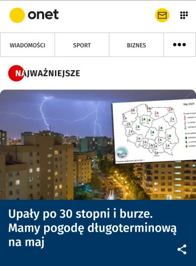 PiccoloGrande - NAJWAŻNIEJSZE
PILNE

PSEUDOPROGNOZA POGODY NA MAJ
Będzie ciepły d...