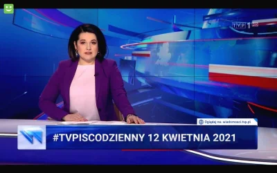 jaxonxst - Skrót propagandowych wiadomości TVPiS: 12 kwietnia 2021 #tvpiscodzienny ta...