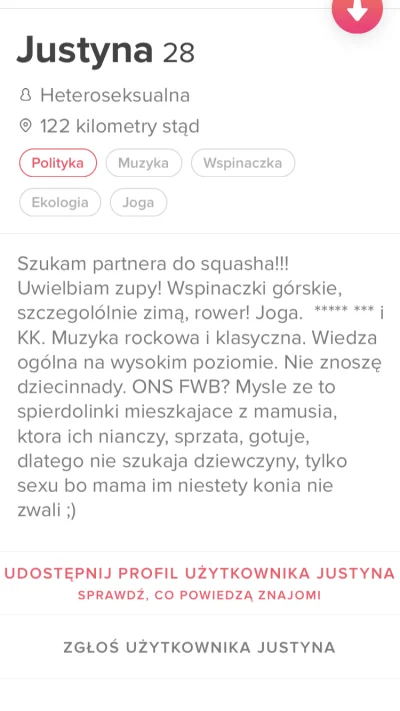 ozjasz4-9 - Łapcie p0lke witaminke
#tinder #patologia #randki #p0lka