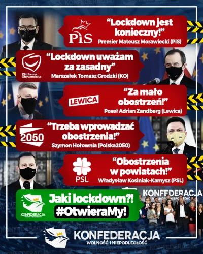 alibaski - Warto zapamiętać te gęby nawołujące do obostrzeń: